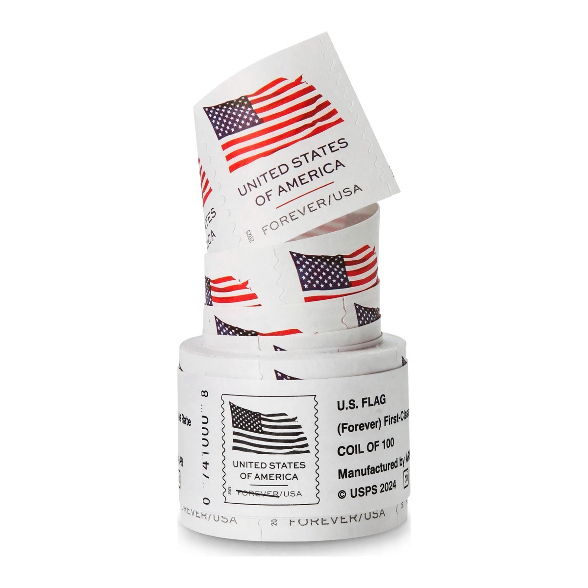 Roll of 100 Forever Stamps